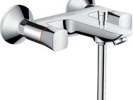 hansgrohe Wannenmischeinheit Logis 2-Griff Aufputz, chrom