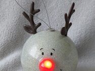 Weihnachtskugel Rudi Rednose leuchtend K22 - Löbau