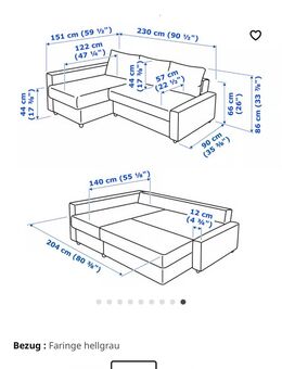 Bettsofa Friheten IKEA - Sellin (Ostseebad)