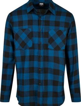 URBAN CLASSICS T-Shirt Urban Classics Herren Checked Flanell Shirt (1-tlg)