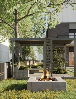 Toll geschnittene 3-Zimmer-Wohnung mit Süd-West-Terrasse - Wedel