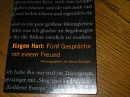 Seltenes Buch- Jürgen Hart-der große Leipziger Kabarettist: Fünf Gespräche mit einem Freund- NEU! - Leipzig Ost