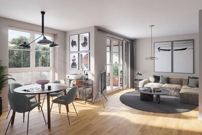 WILLKOMMEN IN DER SCHANZE - 2-ZIMMER-NEUBAUWOHNUNG IM "SCHANZENKIND"