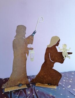 Hl. Familie Maria und Josef Edelrost - Kraftisried