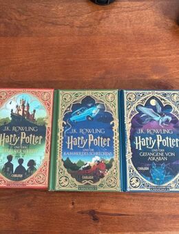J.K. Rowling Harry Potter MinaLima Ausgaben 1-3 - Hannover Vahrenwald-List