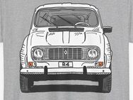 Renault R4, Kultklassiker, T-Shirt, Wunschkennzeichen möglich - Olching