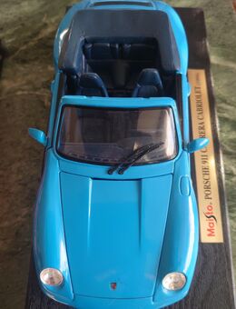 Porsche 911 Cabriolet, blau Modellauto - Zülpich