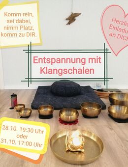 Entspannung und Meditation mit Klangschalen (Kleingruppe, max. 8 Personen) - Halstenbek