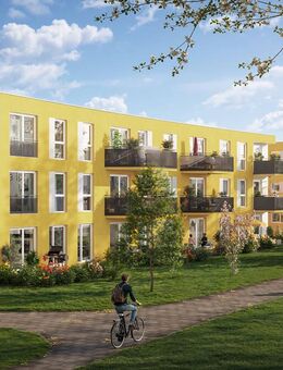 2-Zimmer-Wohnung mit Südbalkon, Parkett und Fußbodenheizung im beliebten Max-Kraus-Quartier - Erding