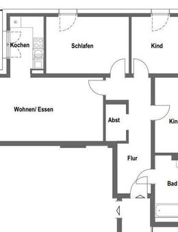 4 Zimmer Herzobase - Wohnberechtigungsschein EK-Stufe 2 unabdingbar! - Herzogenaurach