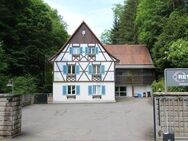 Historische Mühle - Alleinlage - in Blumberg: Renovierte Gewerbeimmobilie mit Charme und Potenzial zur Wohnnutzung! - Blumberg