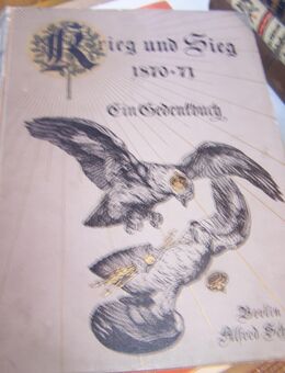 Gedenkbuch : Krieg u. Sieg 1870/71Gedenkbuch - Kirchenlamitz Zentrum