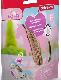 Schleich® Spielfigur HORSE CLUB SOFIA’S BEAUTIES, Haare für Horses, Brown-Gold (42653), Zubehör für die Schleich Beauty Horses