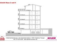 Neubau Waldshut - 3,0 Zimmerwohnung Obergeschoss 3 mit Lift - Waldshut-Tiengen
