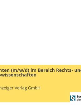 Werkstudenten (m/w/d) im Bereich Rechts- und Wirtschaftswissenschaften - Köln