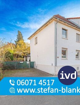 Charmante Doppelhaushälfte - gestalten Sie Ihr neues Familienkapitel. - Roßdorf (Hessen)