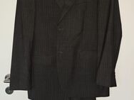 Feiner SARTORIA Herren Anzug 54 Grau / Anthrazit Schurwolle und Cashmere - Kalkar