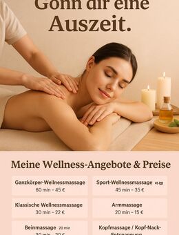 Welnessmassagen - Langenburg