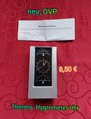 Uhr, Alarmfunktion Thermometer + Luftfeuchtigkeitsanzeige neu OVP in 34376