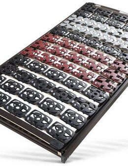 Tellerlattenrost mit Motor Mediflex Modul Motor, Beco, Kopfteil motorisch verstellbar, Fußteil motorisch verstellbar, Perfekte Körperanpassung, Druckentlastung und ein ideales Bettklima