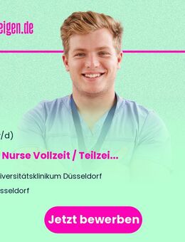 Pain Nurse (m/w/d) Vollzeit / Teilzeit - Düsseldorf