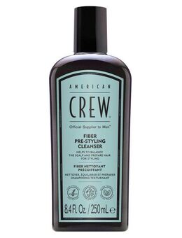 American Crew Haarshampoo Fiber Pre-Styling Cleanser Shampoo 250ml, 1-tlg., Vegan, ohne Silikone & Sulfate.
