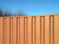 Wandbleche in Holzoptik Profilbleche Trapezbleche Fassadenverkleidung Wandprofile - Ahausen