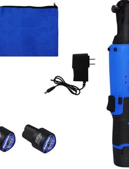 Akku Ratsche Ratschenschlüssel Knarrenschlüssel mit Akku & Ladegerät 3/8'' 40Nm - Wuppertal