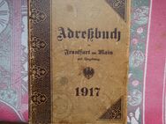 Antiques Adreßbuch von 1917 von Frankfurt am Main. Neuers von 1986 - Becherbach