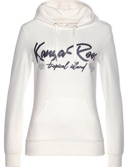 KangaROOS Kapuzensweatshirt Mit Stickerei und Blumendruck, Loungeanzug, Hoodie