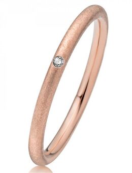 Verlobungsring Rotgold GE670 mit Diamant - Aholming