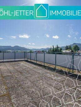 Sonnige 2 Zi.-Whg. mit großer Dachterrasse in ruhiger Lage von Balingen-Frommern! - Balingen