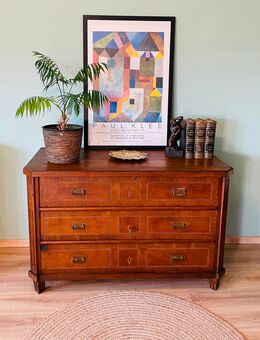 Kommode, antik, Louis Seize, 1790er, Kastenschloss, Eiche - Gundelsheim Zentrum