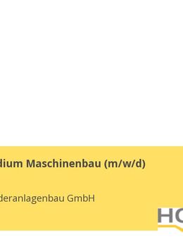 Duales Studium Maschinenbau (m/w/d) - Lohra