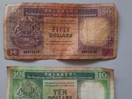 Geld Hongkong 50 Dollar 10 Dollar Hongkong Shanghai Banking Corporation1986 1987 - Essen