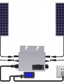 Solar Wasserdichter 600W Inverter DC24V zu AC220V Reiner Sinus-Wechselrichter Solar - Wuppertal
