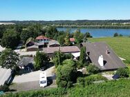 Landhausvilla mit 380m² Wohnfläche sowie 635m² Gewerbe- und Verkaufsfläche, nahe Pockiger Badesee - Pocking