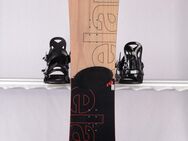 150; 155 cm Snowboard ELAN EXPLORE R 2019, black/wood, woodcore, carbon, handmade, ALL terrain, CAMBER - Dresden