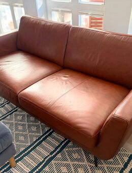 Zwei Ledersofas, SOHO Smilla - Rostock Warnemünde Seebad