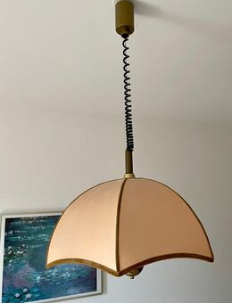 Hängeleuchte Vintage Samt beige - Bonn Beuel