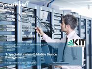 IT-Specialist (w/m/d) Mobile Device Management - Eggenstein-Leopoldshafen