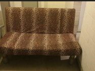 Schlafsofa in Leoparden Optik - Hannover Bothfeld-Vahrenheide