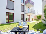 Erstbezug! Für Jung und Alt! Helle, barrierefreie 3-Zimmer-Terrassenwohnung mit Garten u. Einbauküche - Georgensgmünd