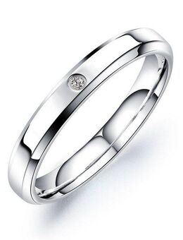 Firetti Partnerring Schmuck Geschenk "LIEBE" Shine, mit Zirkonia (synth)