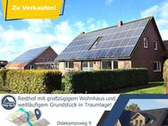 Ehemaliger Resthof mit großzügigem Wohnhaus, weitläufigem Grundstück und Photovoltaikanlage in Traumlage! - Uplengen