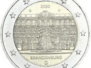 2 Euro Münze "Brandenburg - Dresden