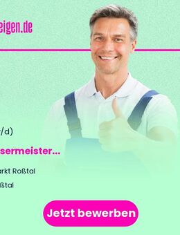 Wassermeister (m/w/d) - Roßtal