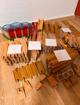 Holz Eisenbahn Mega Konvolut - Sangerhausen