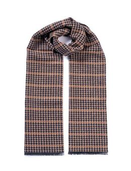 MONTI Strickschal, mit elegantem Hahnentritt