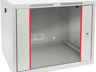 HMF Netzwerkschrank Serverschrank 19 Zoll 9 HE grau #1873 - Birkenfeld (Baden-Württemberg)
